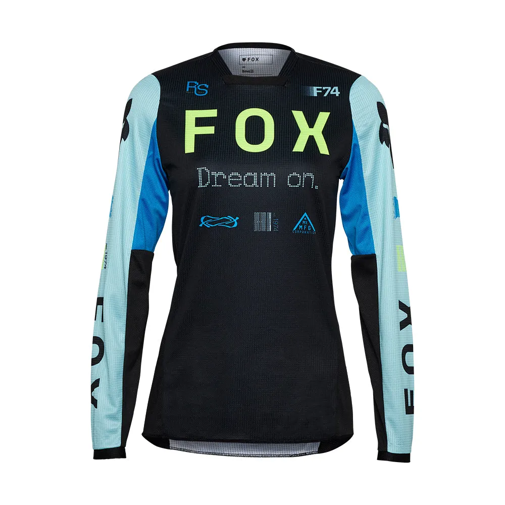 FOX WOMENS 180 RACE SPEC JERSEY [BLACK]