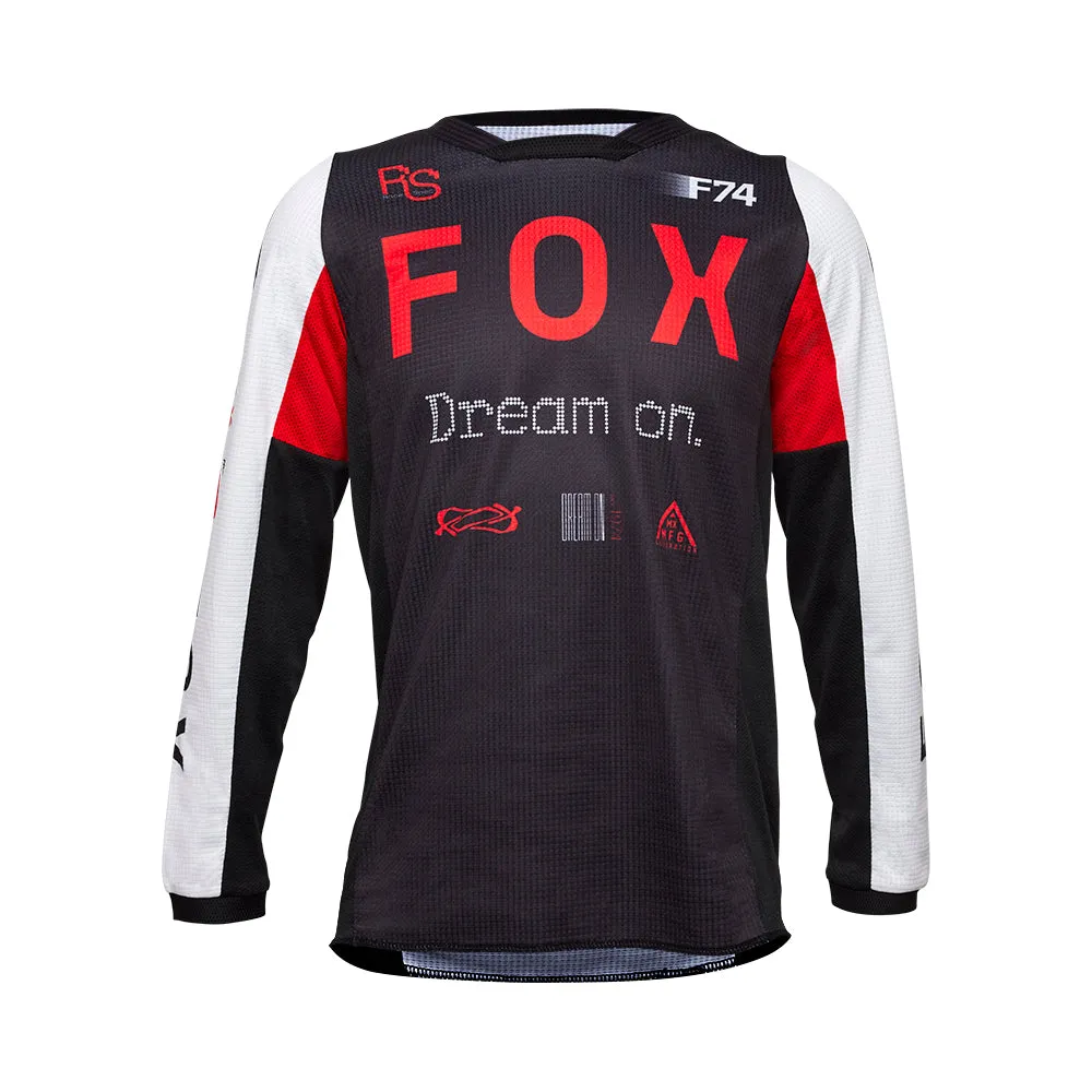 FOX YOUTH 180 RACE SPEC JERSEY [FLO RED]
