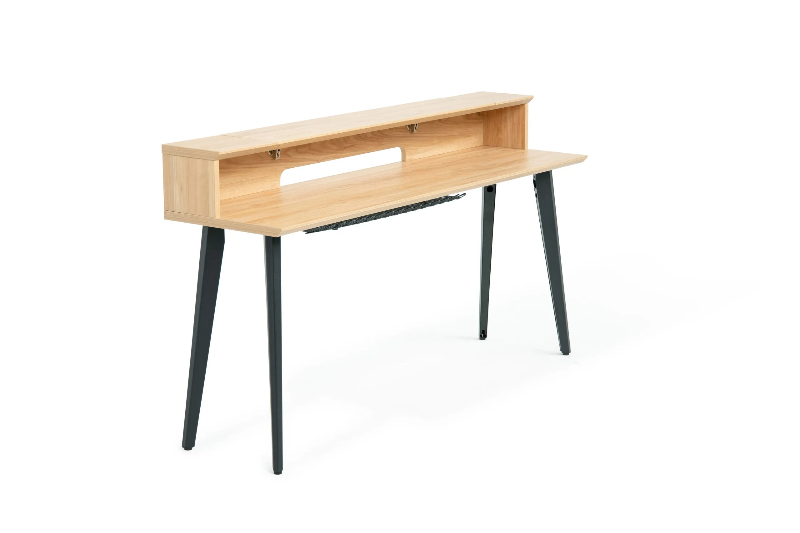Gator GFW-ELITEKEYTBL88-MPL Elite Furniture Series Keyboard Table - 88-Note, Natural Maple