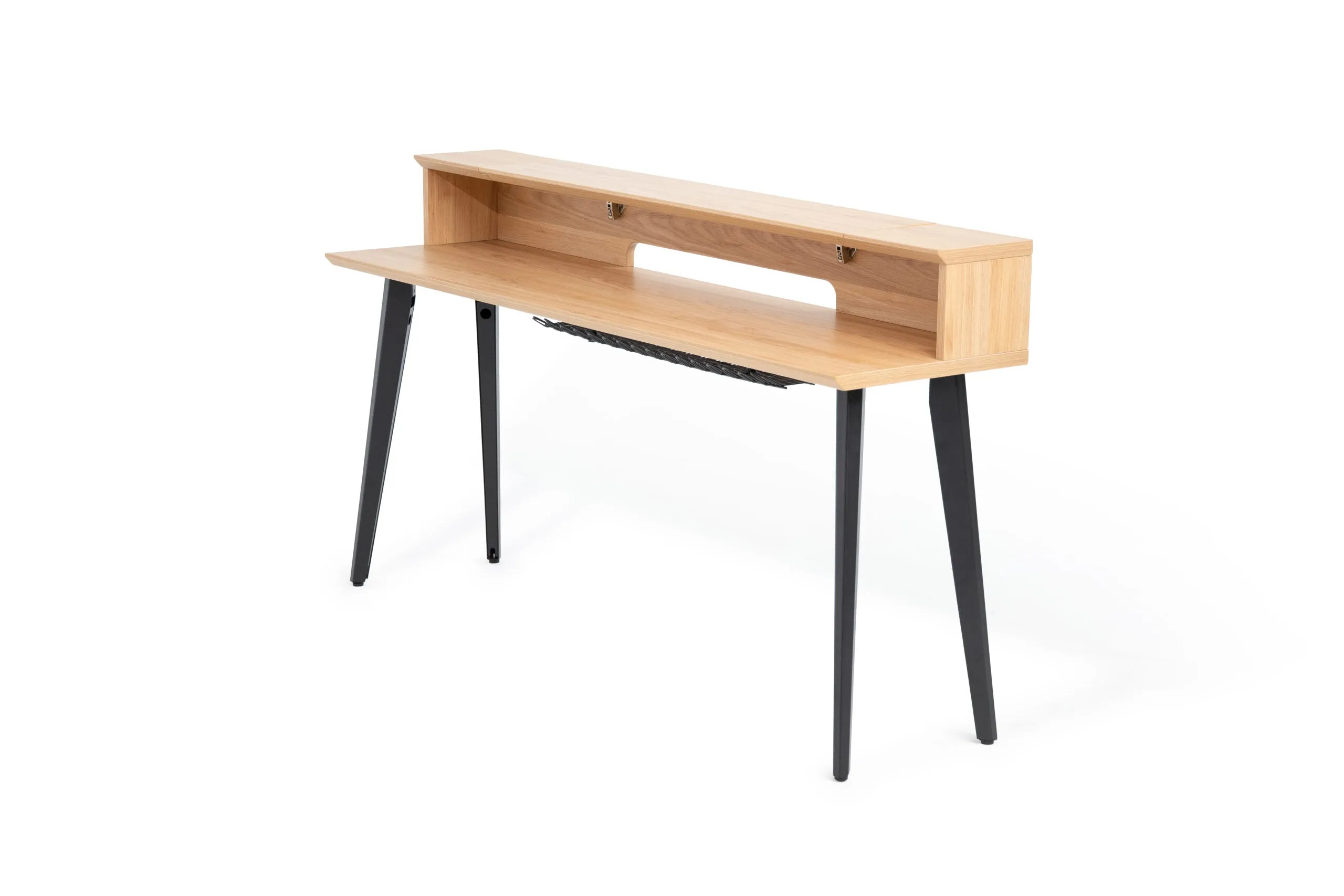 Gator GFW-ELITEKEYTBL88-MPL Elite Furniture Series Keyboard Table - 88-Note, Natural Maple