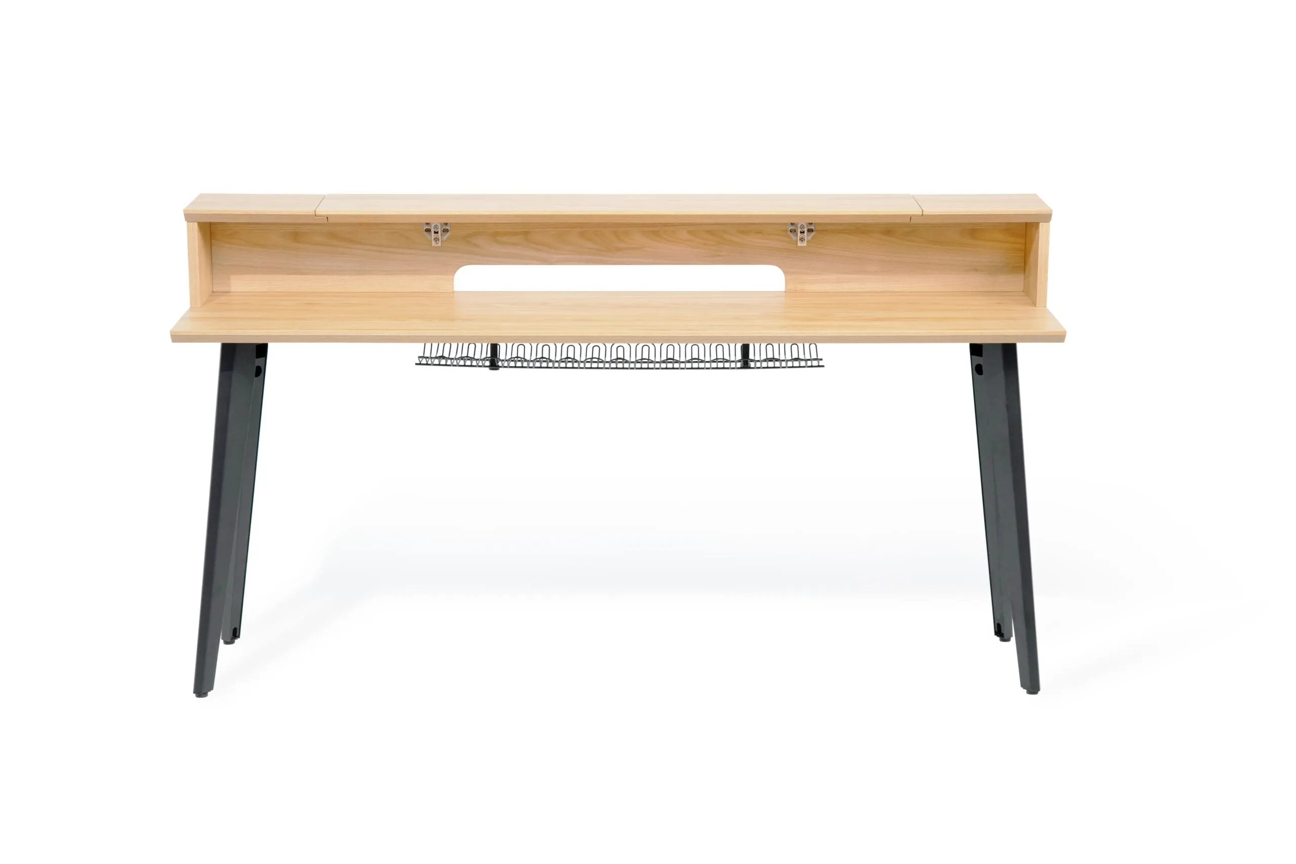 Gator GFW-ELITEKEYTBL88-MPL Elite Furniture Series Keyboard Table - 88-Note, Natural Maple