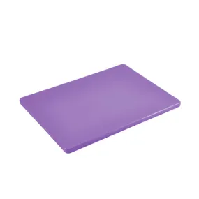 GenWare Purple Low Density Chopping Board 18 x 12 x 0.5"