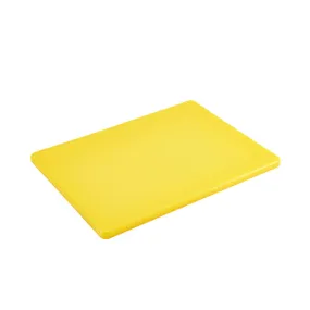 GenWare Yellow High Density Chopping Board 18 x 12 x 0.5"