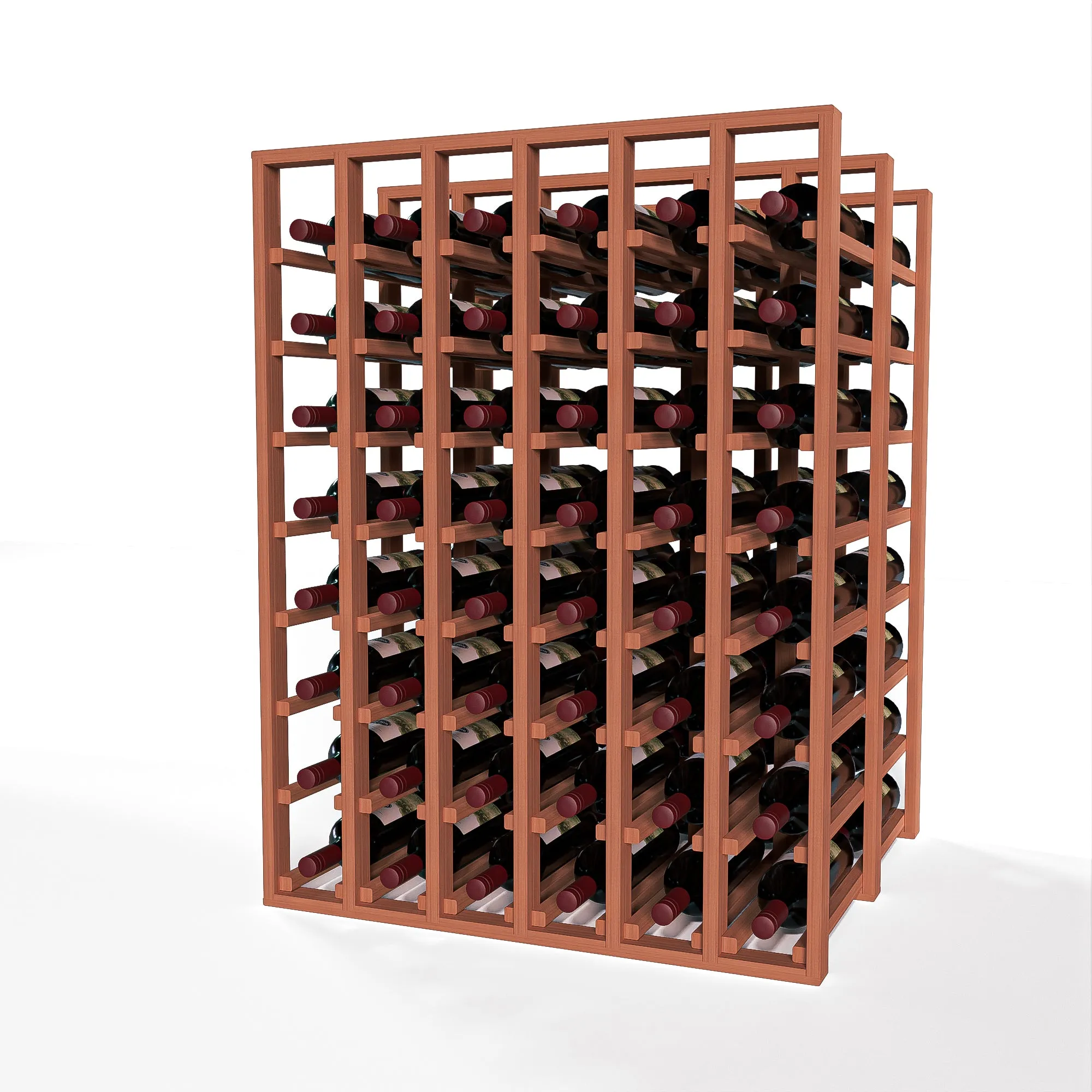 GrandCellar™ - 6 Column Full-Depth Double Deep Wine Rack - 36"