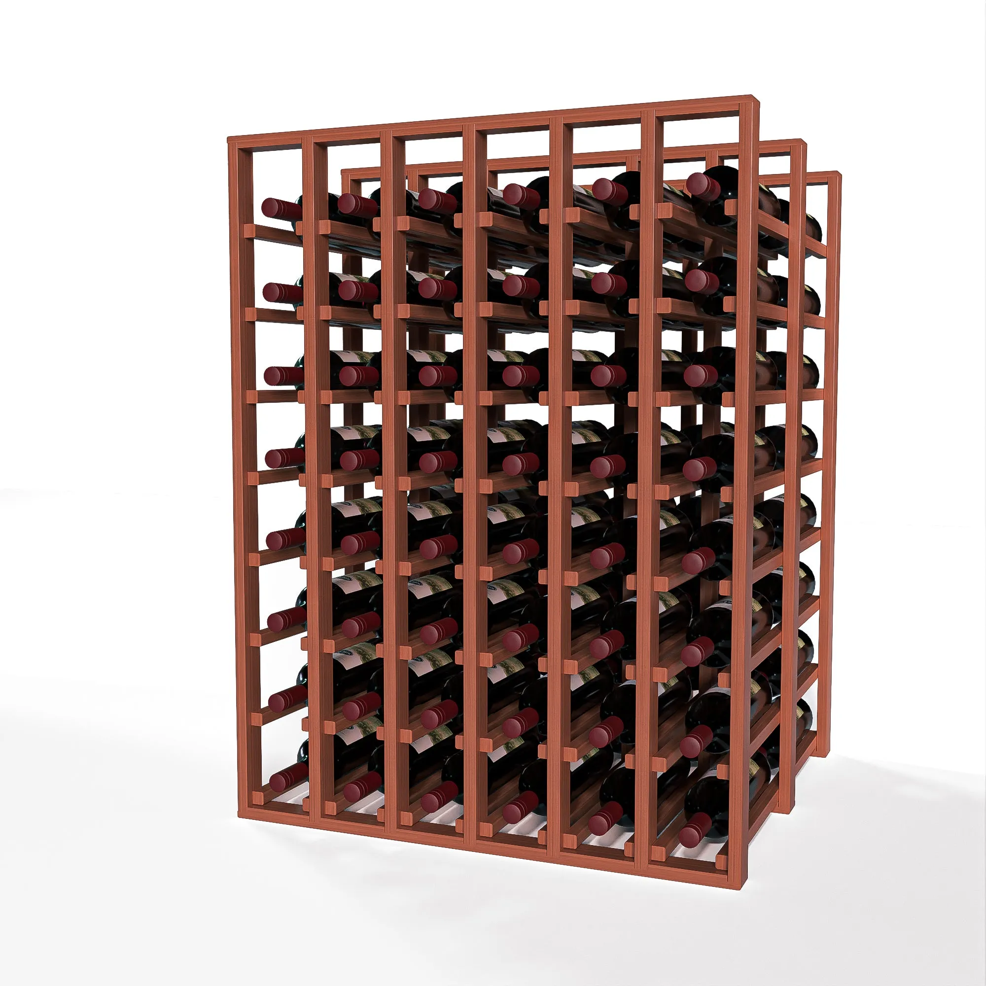 GrandCellar™ - 6 Column Full-Depth Double Deep Wine Rack - 36"