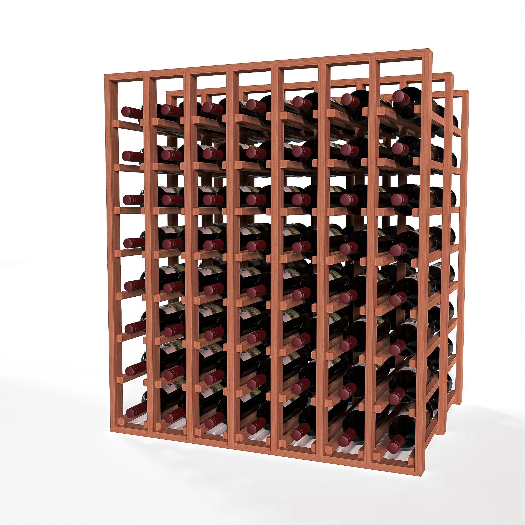 GrandCellar™ - 7 Column Full-Depth Double Deep Wine Rack - 36"