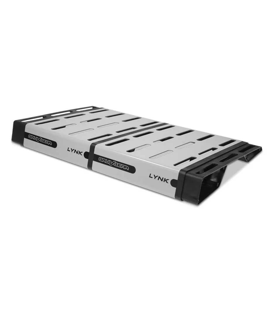 Gruv LYNK Duo Pedalboard (Slate Gray / Black)
