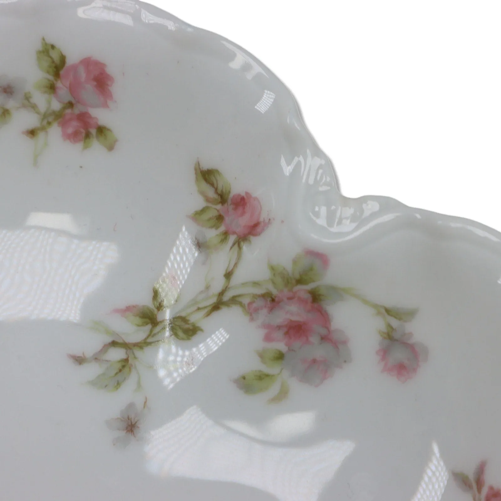 Haviland The Frontenac Schleiger 31i Scalloped Oval 9" Vegatable Bowl  C. 1900