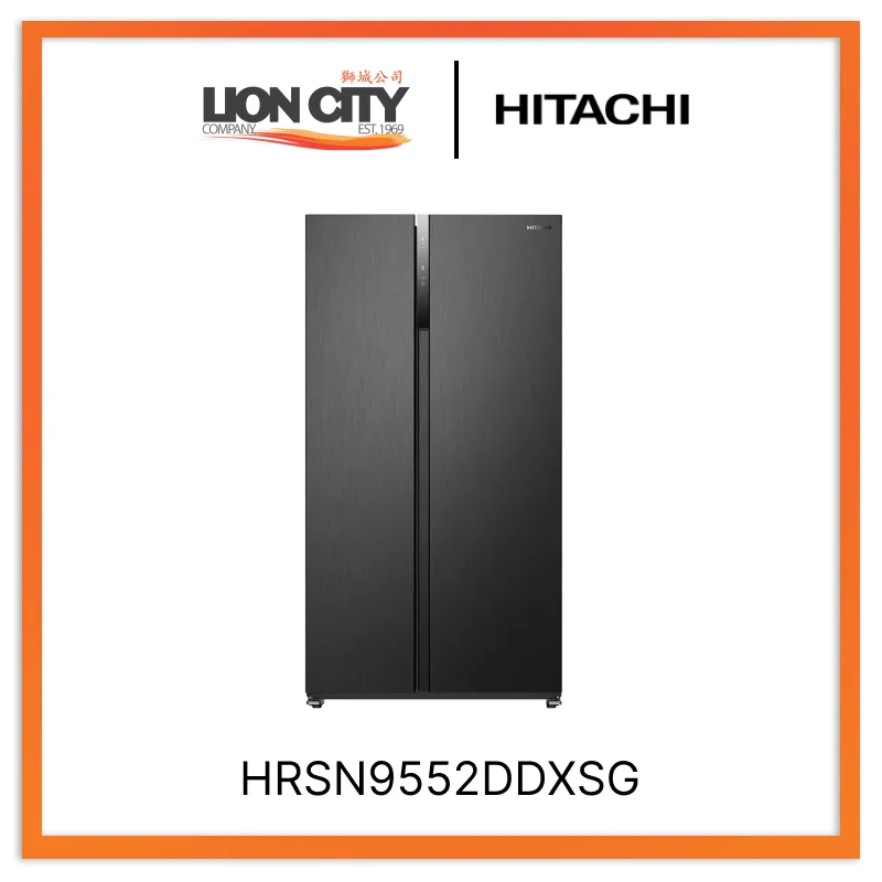 Hitachi HRSN9552D-DXSG Side By Side Refrigerators