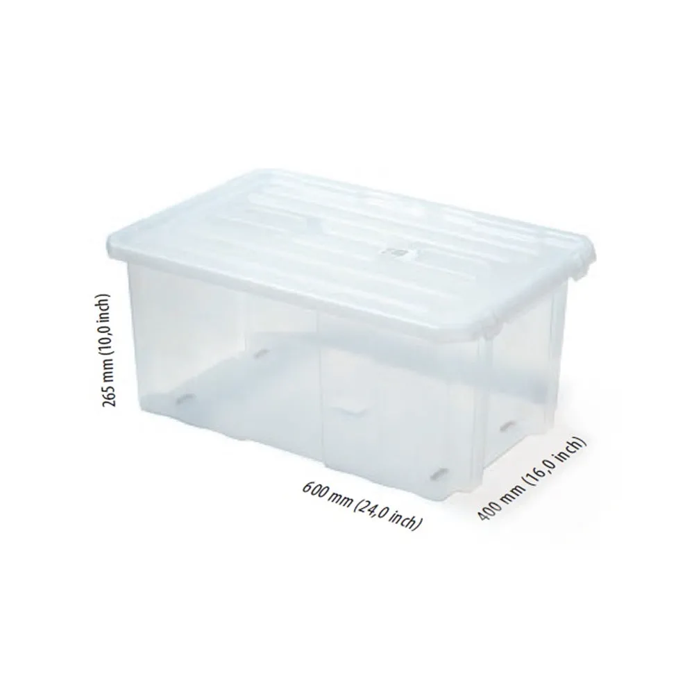 Household Transparent Cargobox with Lid