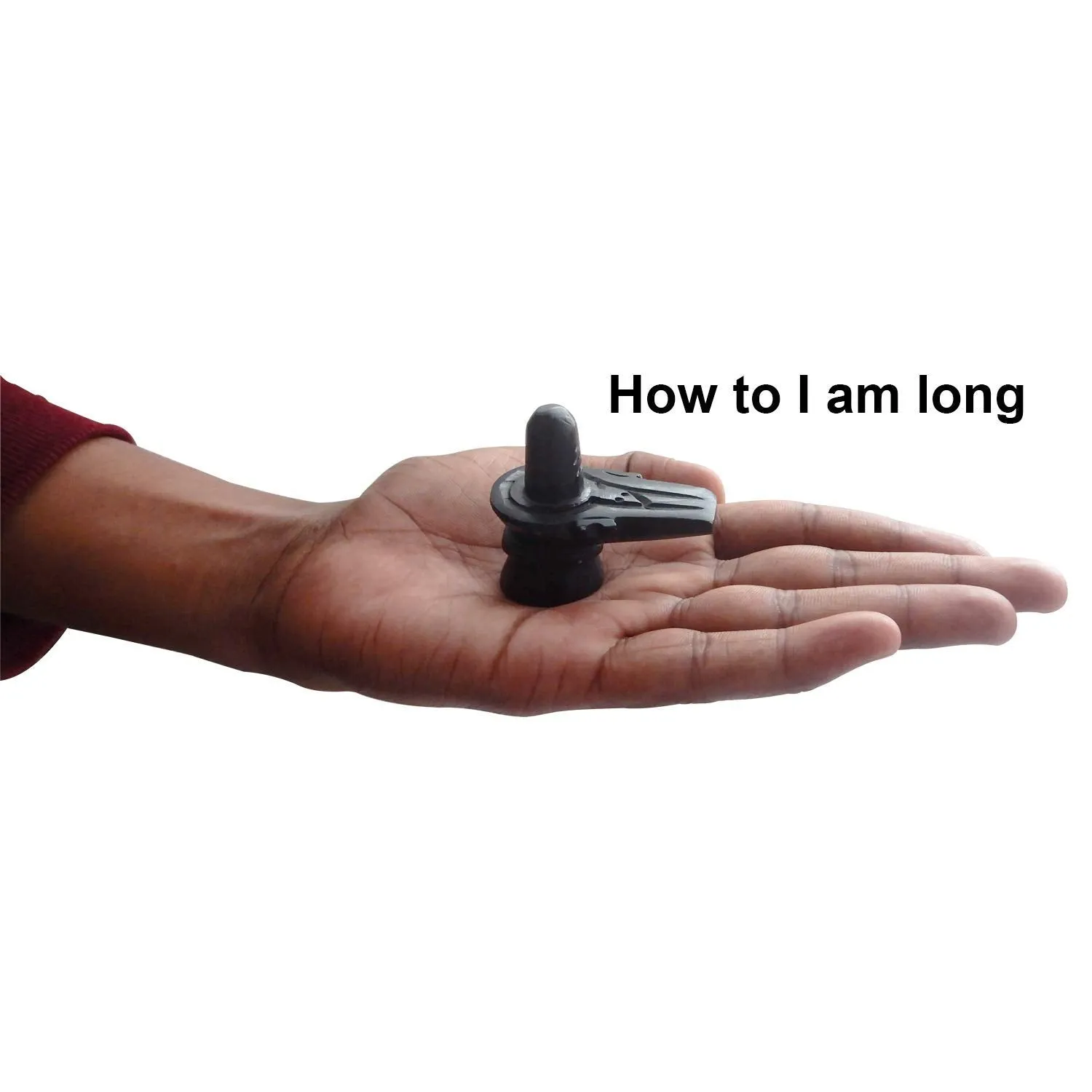 IndiaBigShop Hindu God Shiva Lingam Statue for Puja, Stone Carving, Portable Perfect for Traveling, Home Décor Statue