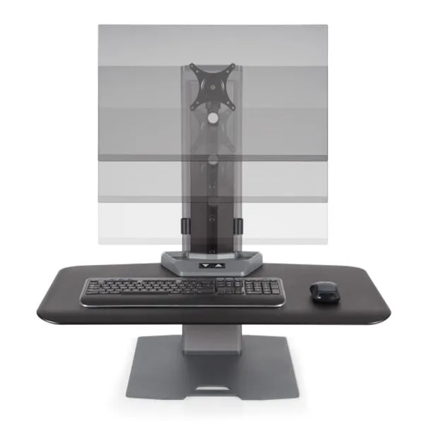 Innovative Winston E Single Monitor Electric Sit Stand Workstation