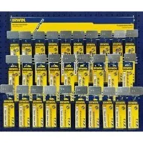 Irwin 1793254 Waterfall Rack with Clasp Hook, 9-1/2 in W, 23 in H, 9 in L :EA: QUANTITY: 1