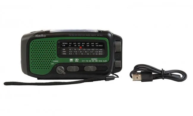 Kaito Voyager Trek KA 350 Handheld Emergency Radio