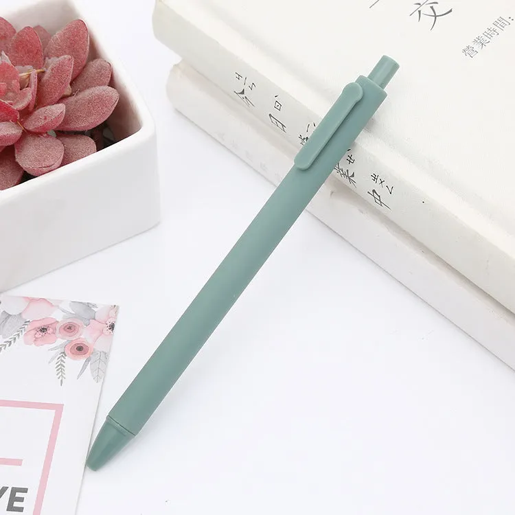 Kawaii Black Ink Pastel Pens