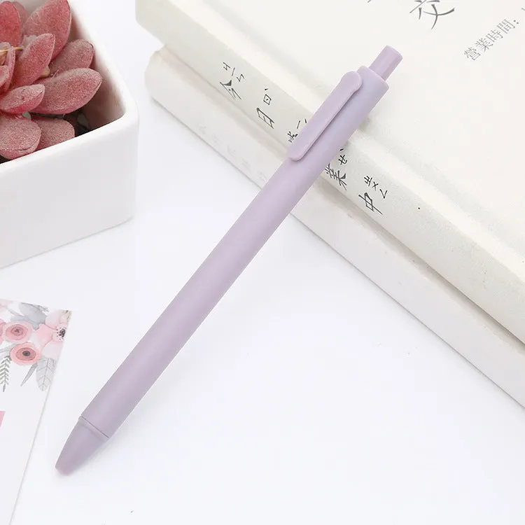 Kawaii Black Ink Pastel Pens