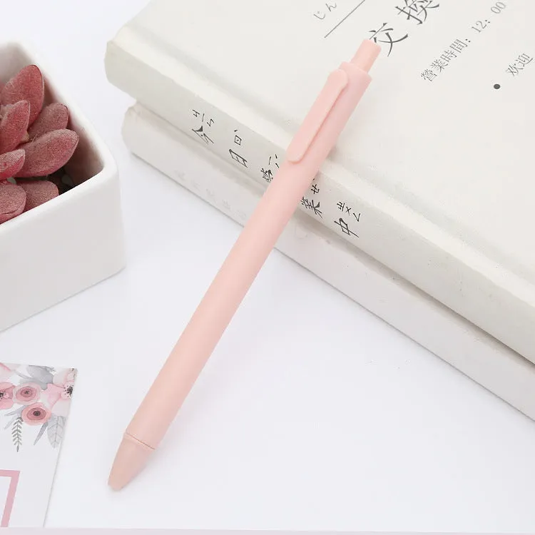Kawaii Black Ink Pastel Pens