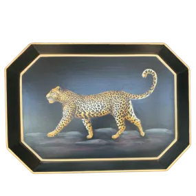 Leopard Iron Tray