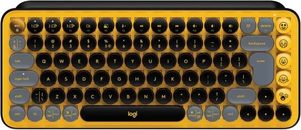 Logitech Pop Keys Wireless Mechanical Keyboard With Emoji Keys