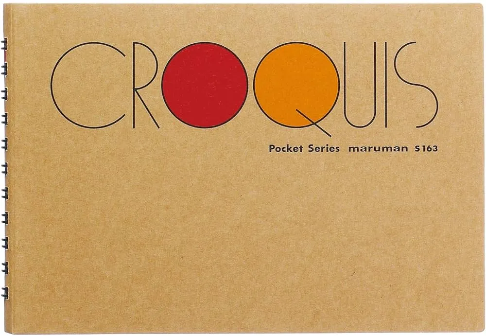 Maruman Sketch Book Crooquis 96.5g 55 Sheets 113x165