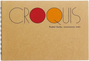 Maruman Sketch Book Crooquis 96.5g 55 Sheets 113x165