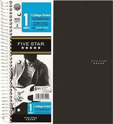 Mead Trend Wirebound Notebooks 1-Subcollege8 1/2 X 11White 100 Sheets
