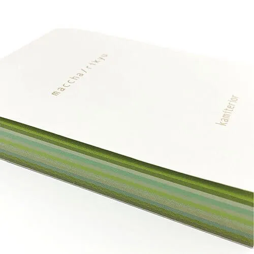 Memoterior Colors Memo Pad - maccha / rikyu
