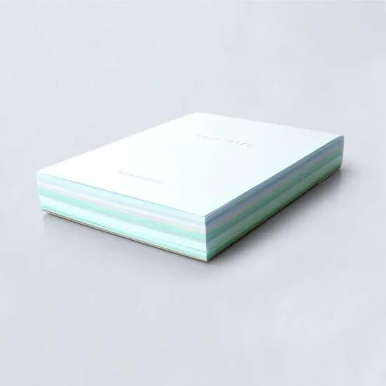 Memoterior Colors Memo Pad - sora / mizu