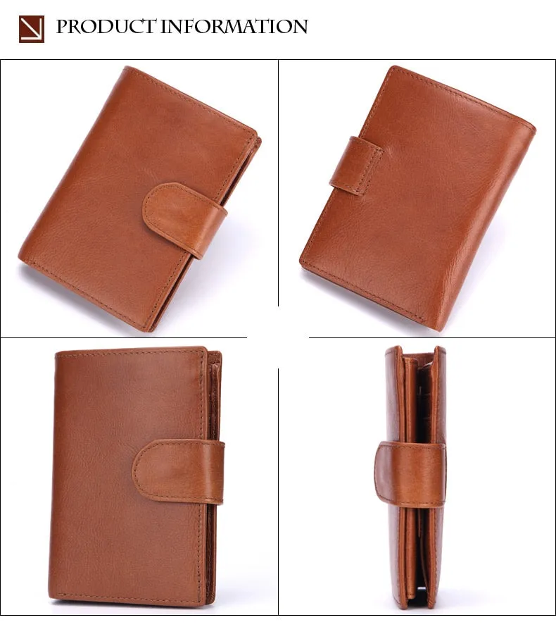 Men's Vintage Genuine Leather Multifunctional Wallet