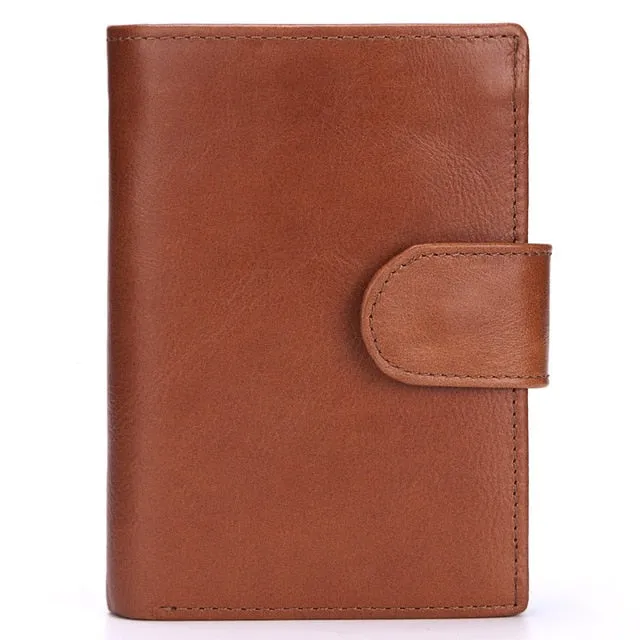 Men's Vintage Genuine Leather Multifunctional Wallet
