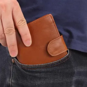 Men's Vintage Genuine Leather Multifunctional Wallet