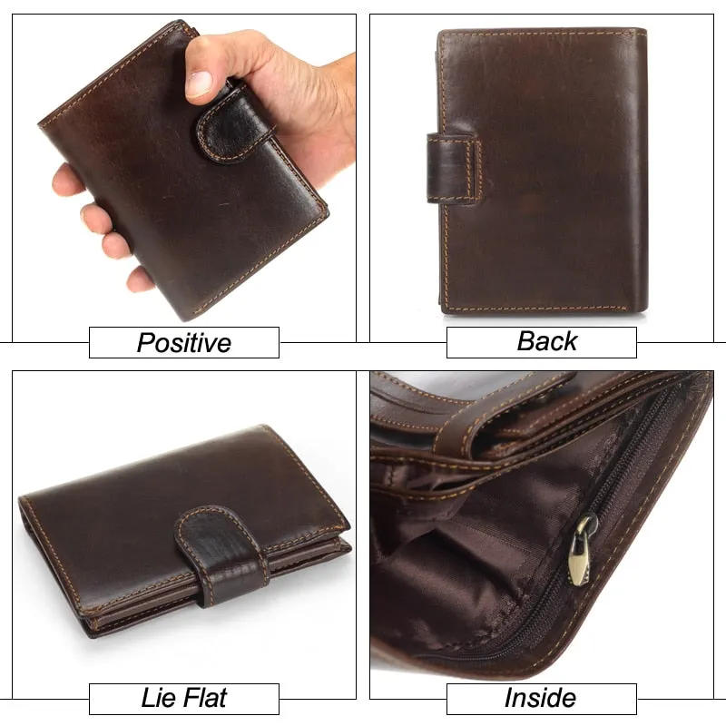 Men's Vintage Genuine Leather Multifunctional Wallet