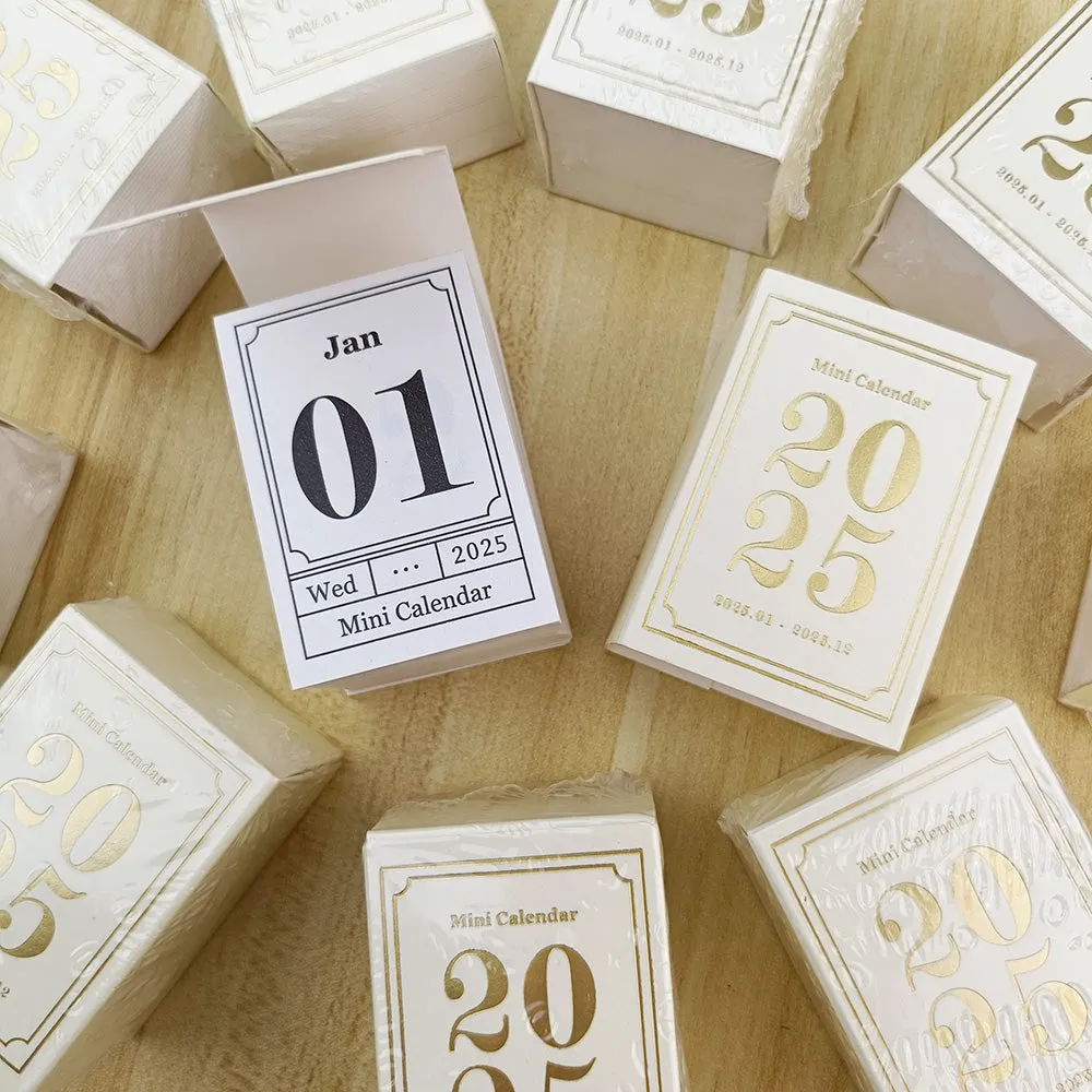 Mini Calendar 2025