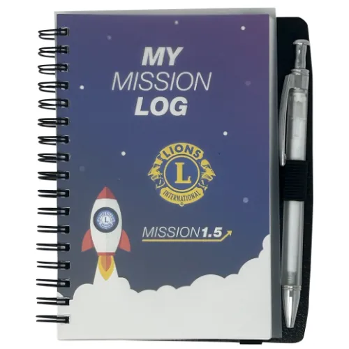 MISSION 1.5 NOTEBOOK WITH PEN