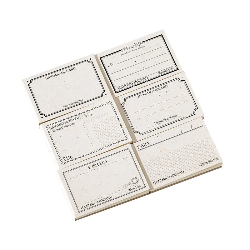 Mo·card Time Show Series Notes Notes Notes Message Notes Notes