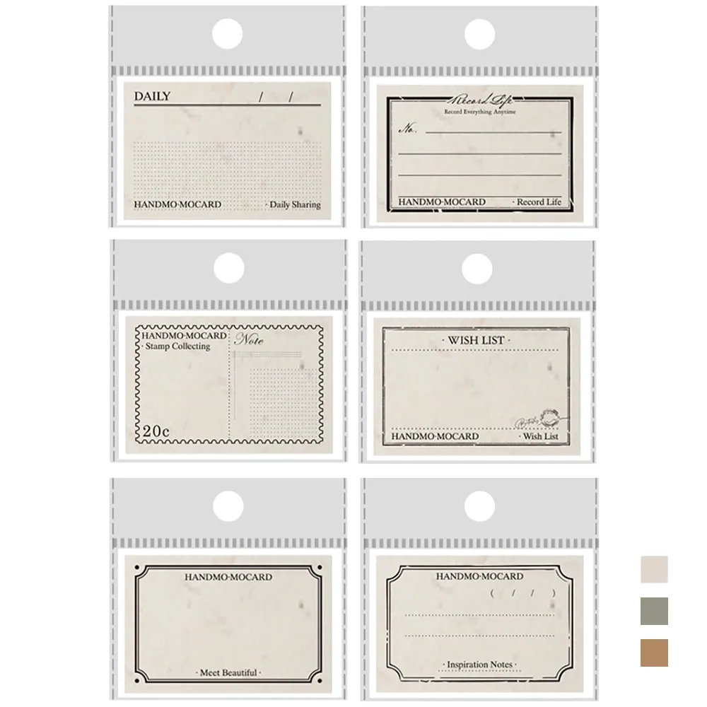 Mo·card Time Show Series Notes Notes Notes Message Notes Notes