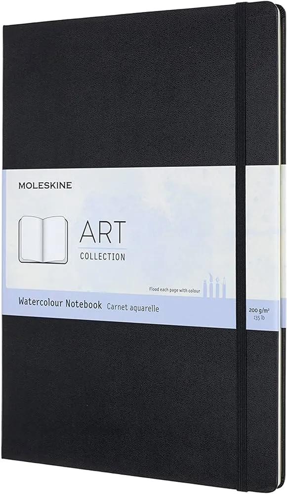Moleskine Watercolor A4 Black