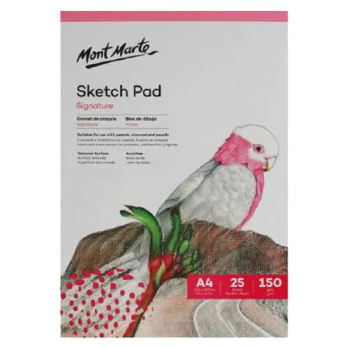 Mont Marte Signature Sketch Pad 150gsm 25 Sheet A4