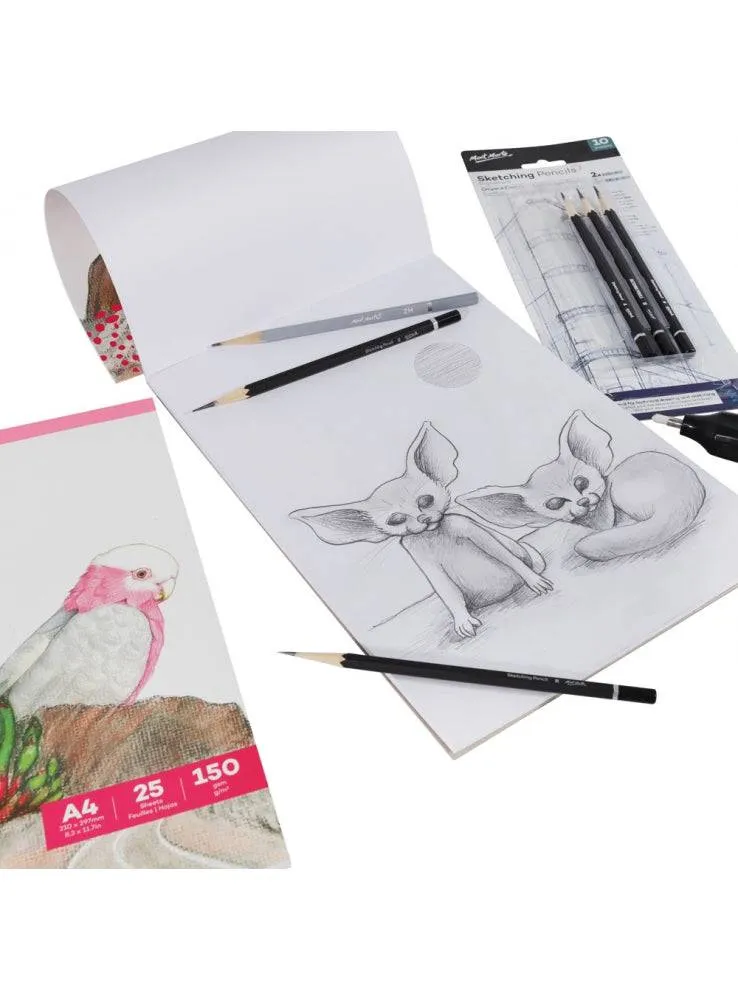 Mont Marte Signature Sketch Pad 150gsm 25 Sheet A4