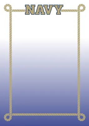 Naval Academy Rope Outline / Notepad