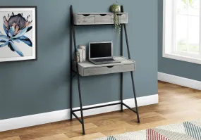OFFICE SERIES - 32"L / GREY / BLACK METAL