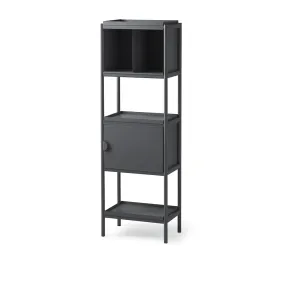 Pols Potten Tall Toss Cabinet in Black Metal