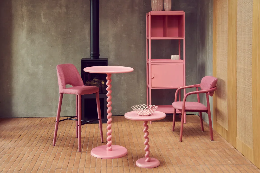 Pols Potten Tall Toss Cabinet in Pink Metal