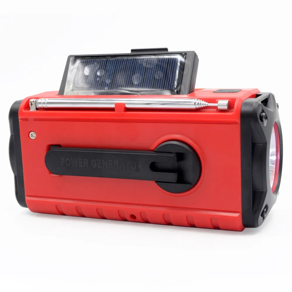 Pro Digital Solar Emergency Radio AM/FM/NOAA & LED Flashlight 10000mAH XSY340 Stealth Angel Survival