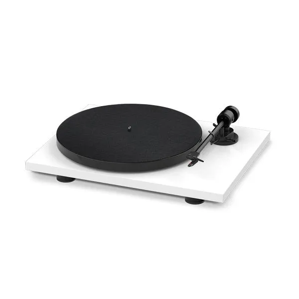 Pro-Ject Audio Systems E1 Plug and Play Turntable with Built in Phono Stage White
