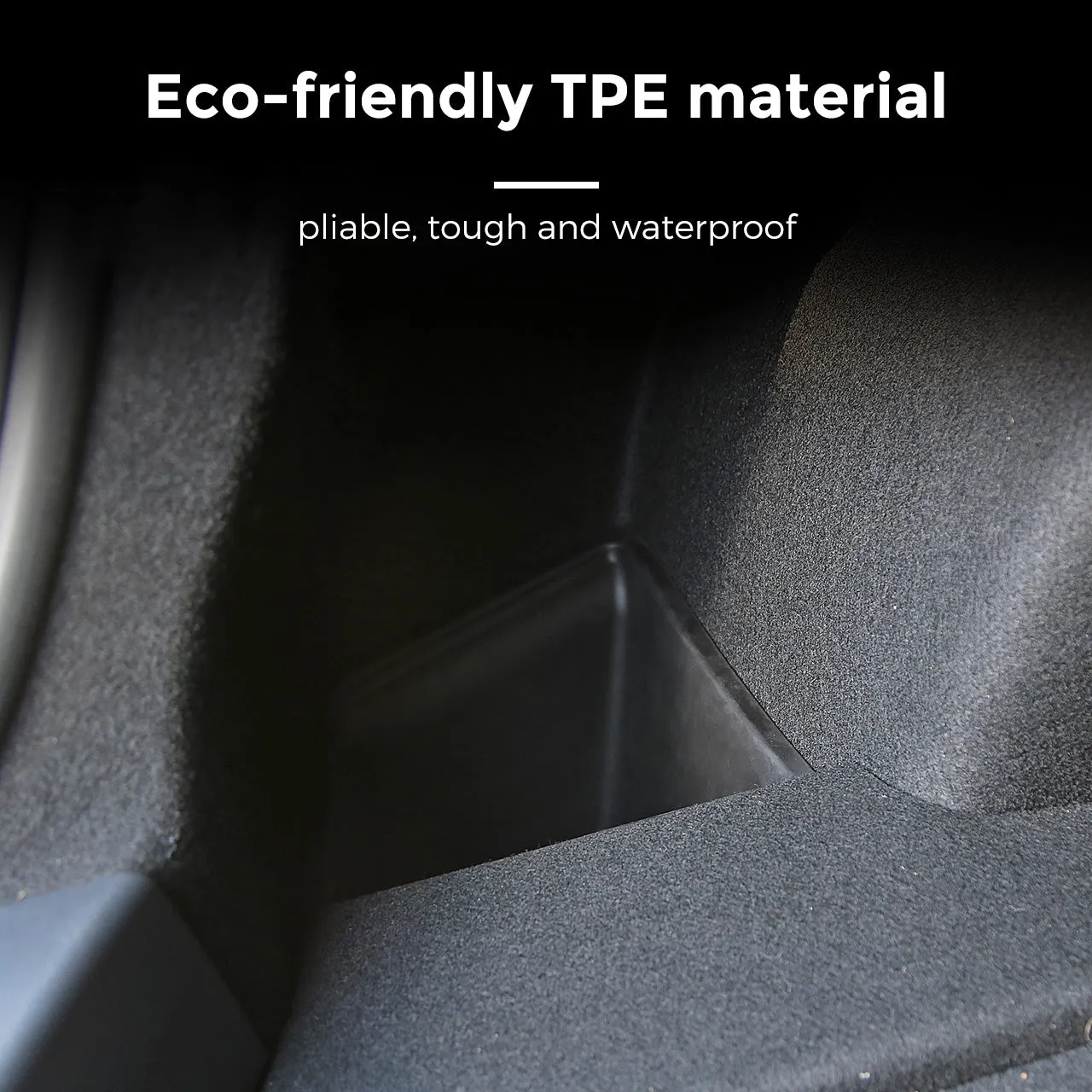 Rear Trunk Side Organizer Box for Tesla Model 3