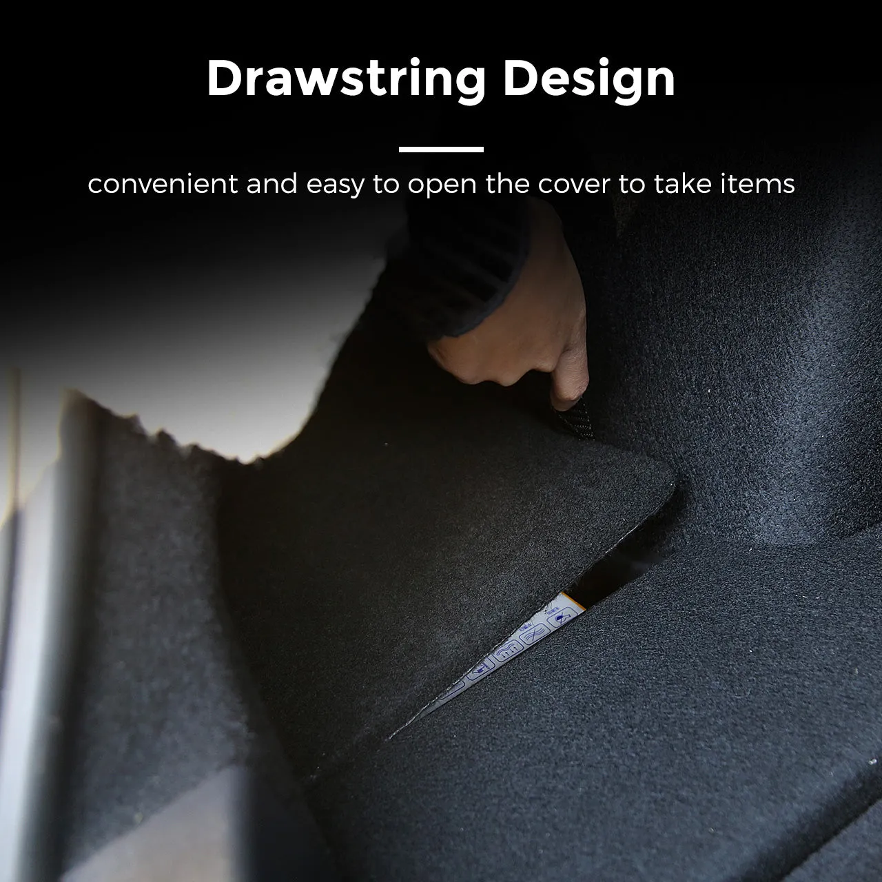 Rear Trunk Side Organizer Box for Tesla Model 3