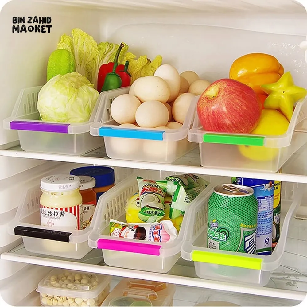 REFRIGERATOR STORAGE BASKET