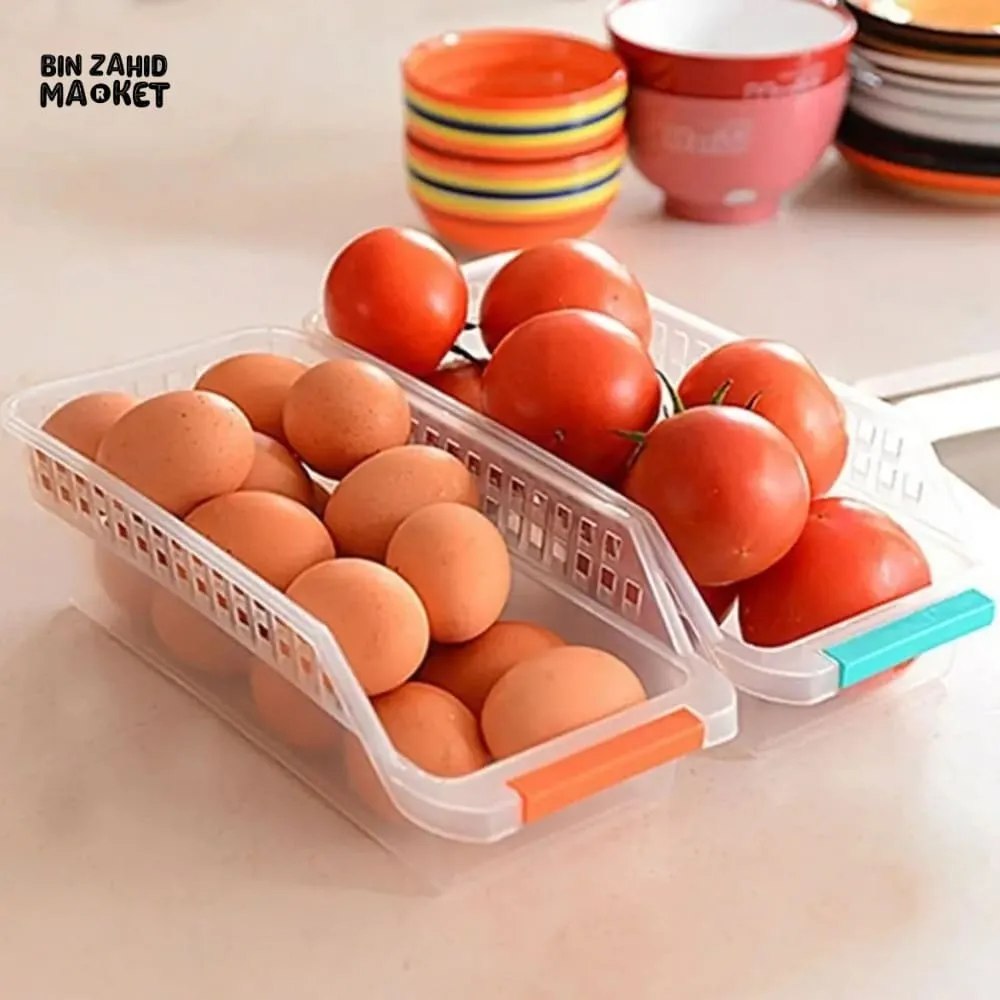 REFRIGERATOR STORAGE BASKET