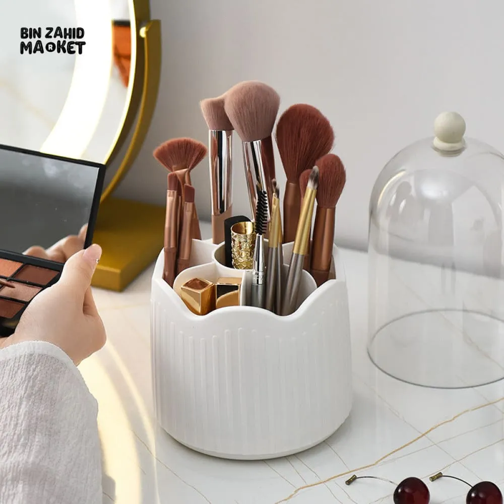 ROTATING MAKEUP BRUSH HOLDER